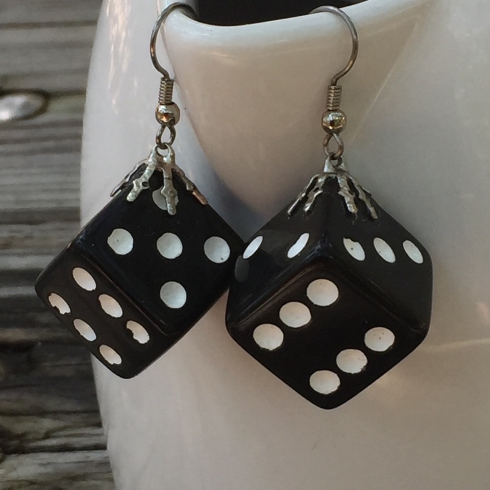 Dice Drop Earrings